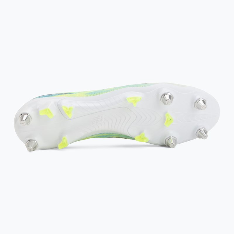 Futbolo bateliai New Balance Furon Elite V9 SG white/alkaline green 4