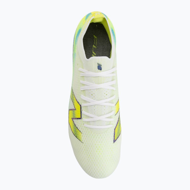 Futbolo bateliai New Balance Furon Elite V9 SG white/alkaline green 5