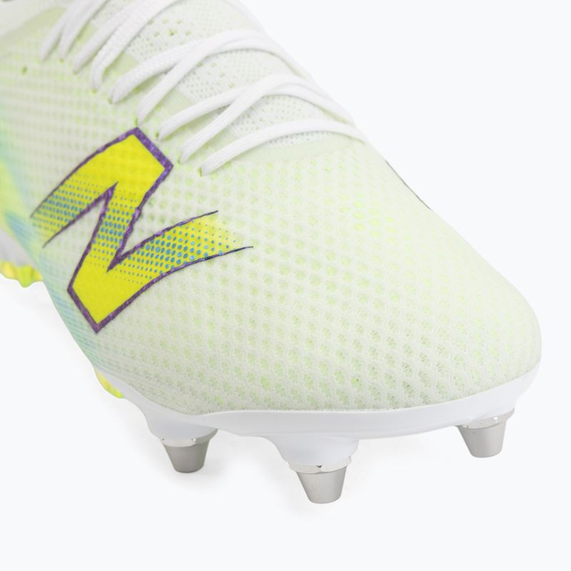 Futbolo bateliai New Balance Furon Elite V9 SG white/alkaline green 7