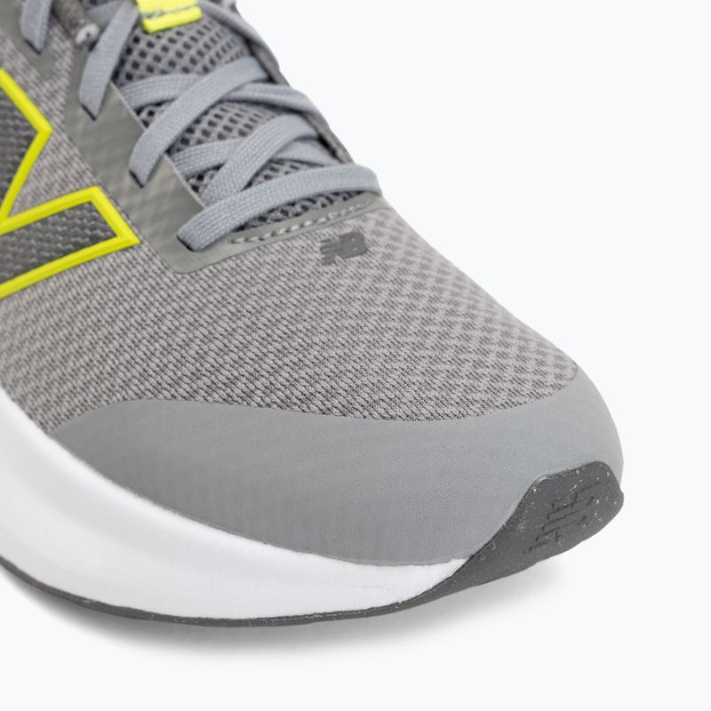 Vaikiški bėgimo bateliai New Balance 520's Lace V9 grey matter/Ssate grey/alkaline green 7
