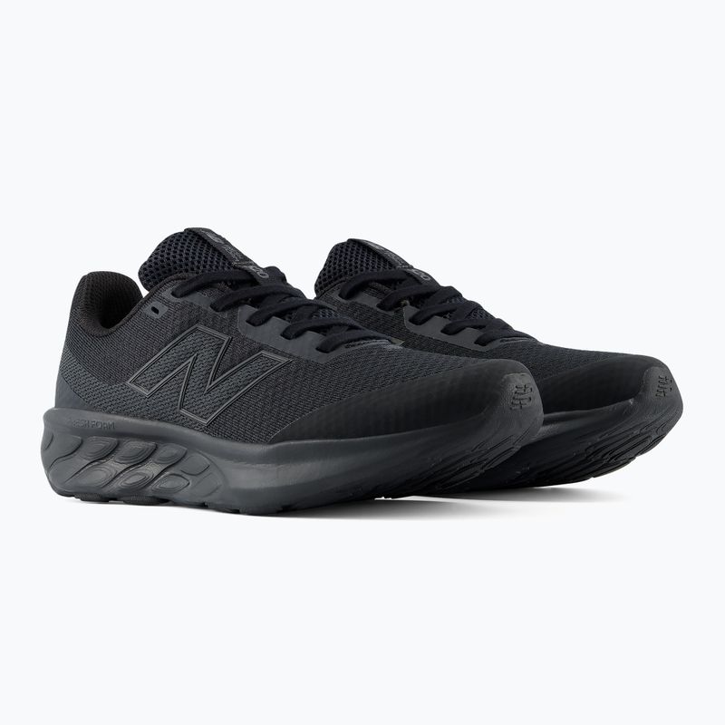 Vaikiški bėgimo bateliai New Balance 520's Lace V9 black/black/black 4