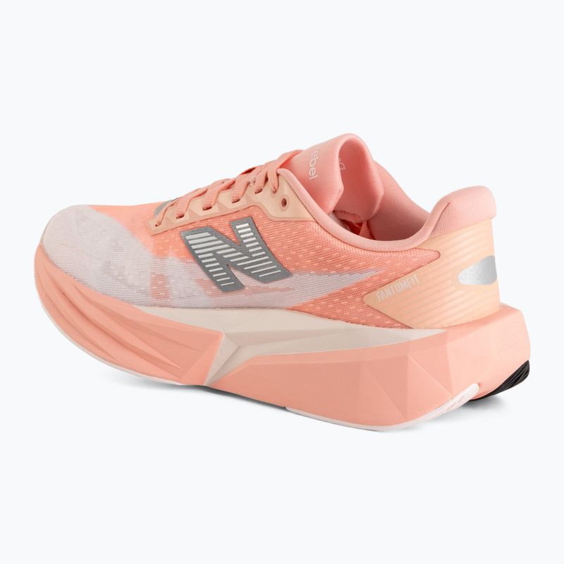 Moteriški bėgimo batai New Balance FuelCell Rebel V5 pink lemonade/pink salt 3