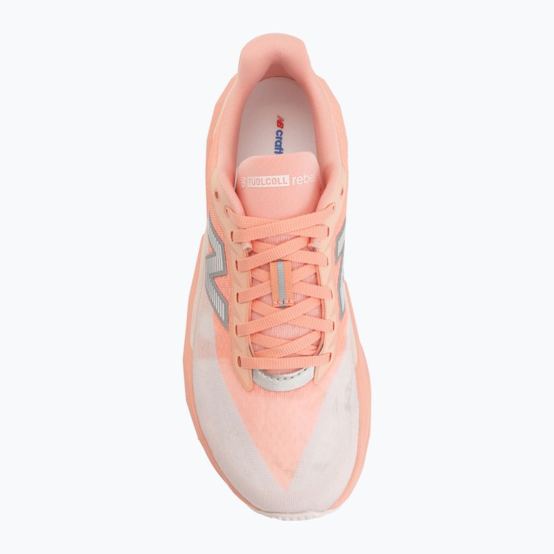 Moteriški bėgimo batai New Balance FuelCell Rebel V5 pink lemonade/pink salt 5