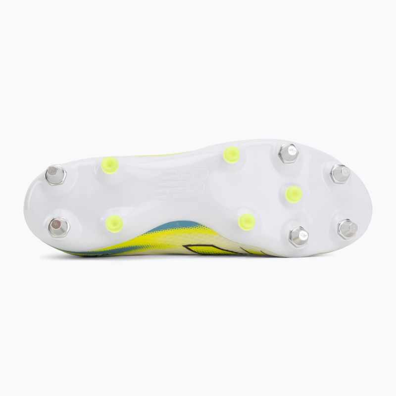 Futbolo bateliai New Balance Furon Pro V9 SG white/alkaline green 4