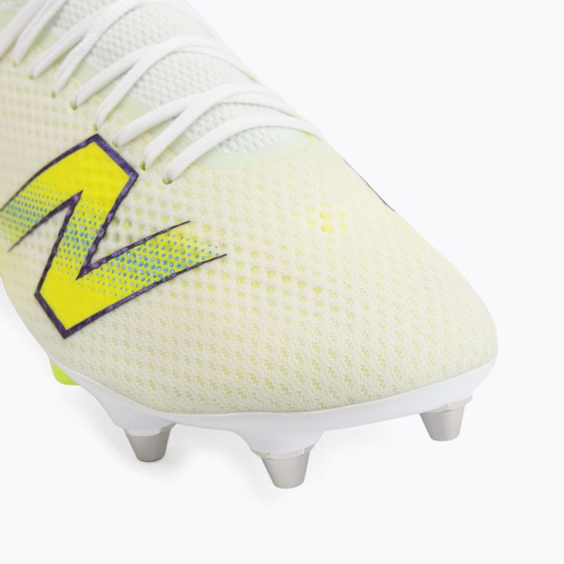 Futbolo bateliai New Balance Furon Pro V9 SG white/alkaline green 7