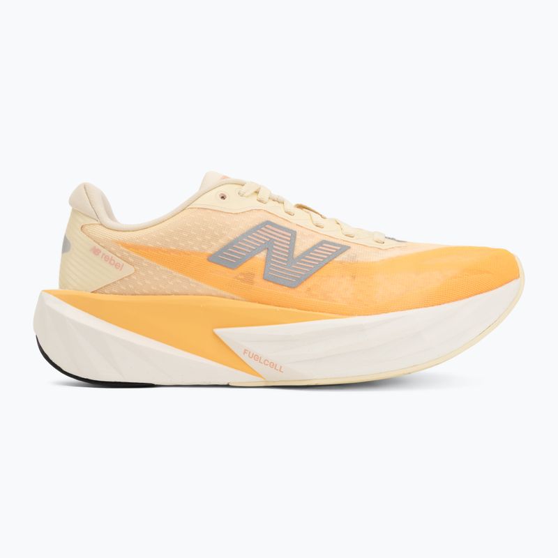 Moteriški bėgimo batai New Balance FuelCell Rebel V5 calcium/gumdrop 2