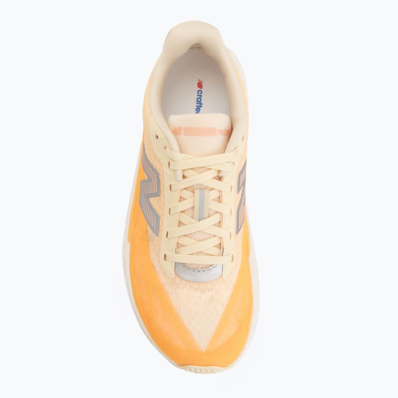 Moteriški bėgimo batai New Balance FuelCell Rebel V5 calcium/gumdrop 5