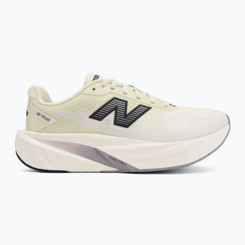 Moteriški bėgimo batai New Balance FuelCell Rebel V5 pistachio butter/sea salt 2