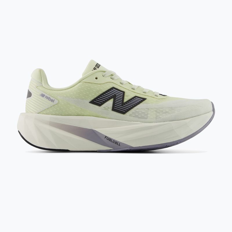 Moteriški bėgimo batai New Balance FuelCell Rebel V5 pistachio butter/sea salt 2