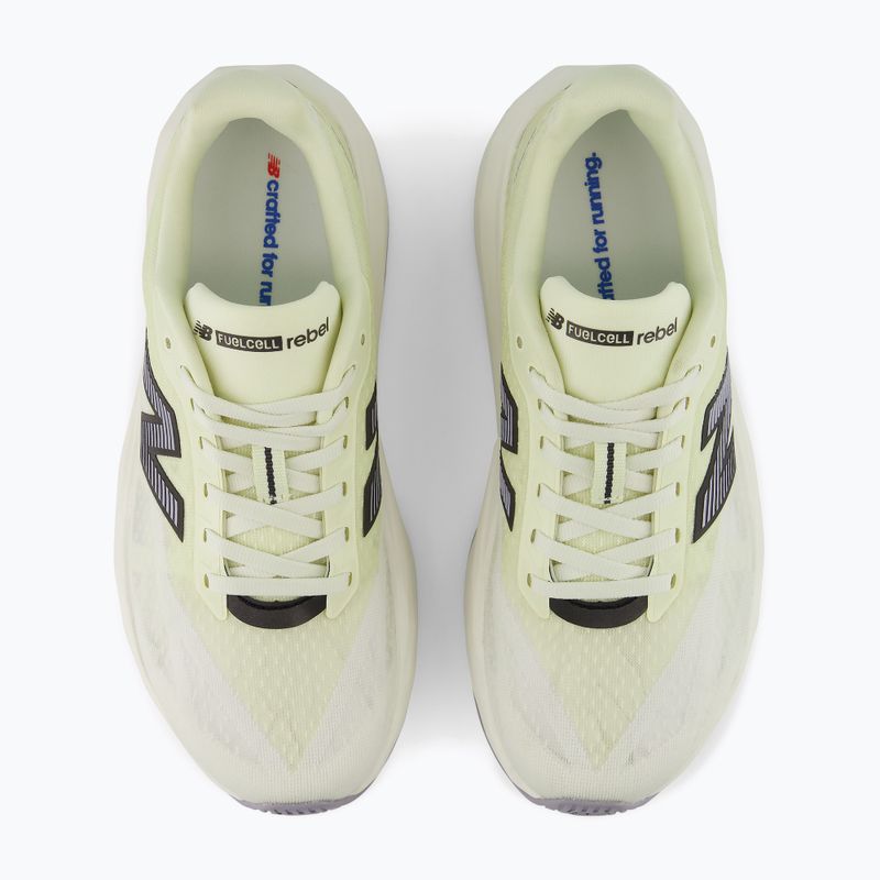 Moteriški bėgimo batai New Balance FuelCell Rebel V5 pistachio butter/sea salt 7