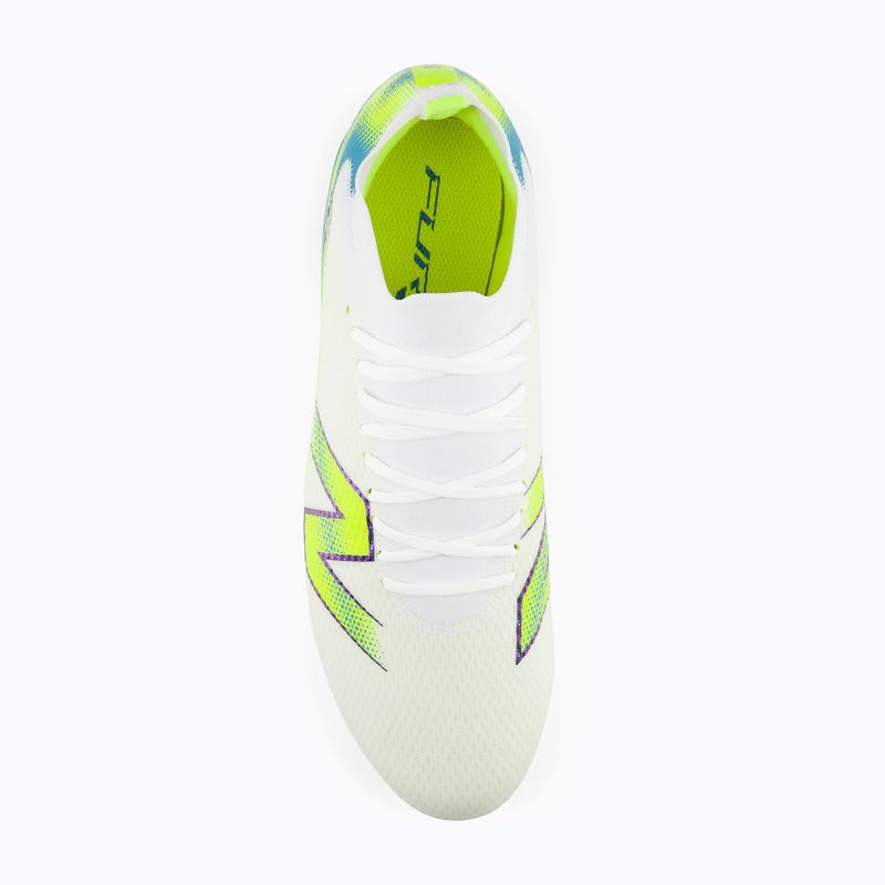 Futbolo bateliai New Balance Furon Team V9 FG white/alkaline green 4