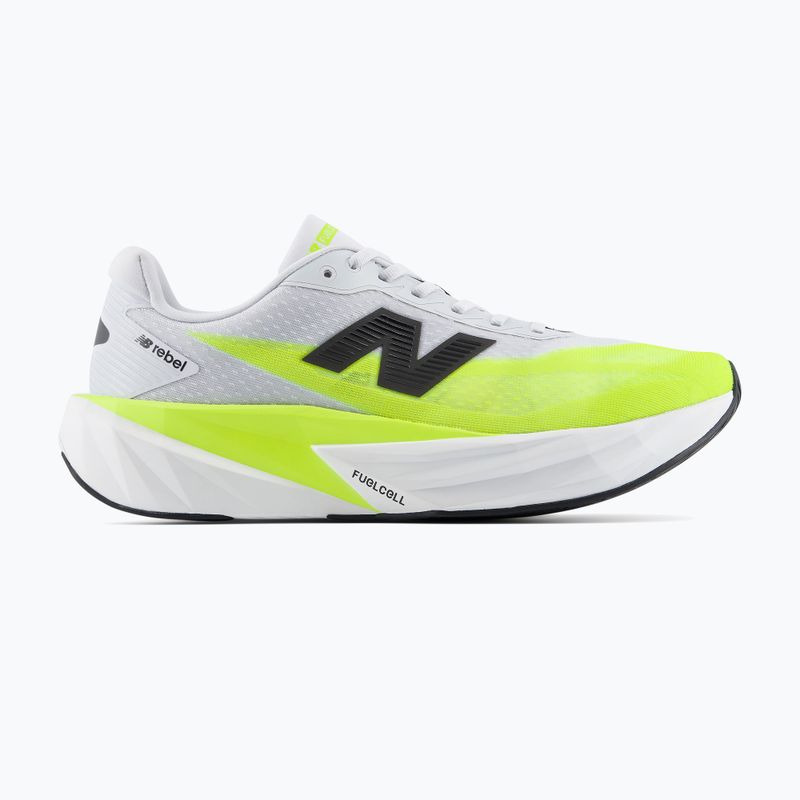 Vyriški bėgimo batai New Balance FuelCell Rebel V5 fresh air/alkaline green 2