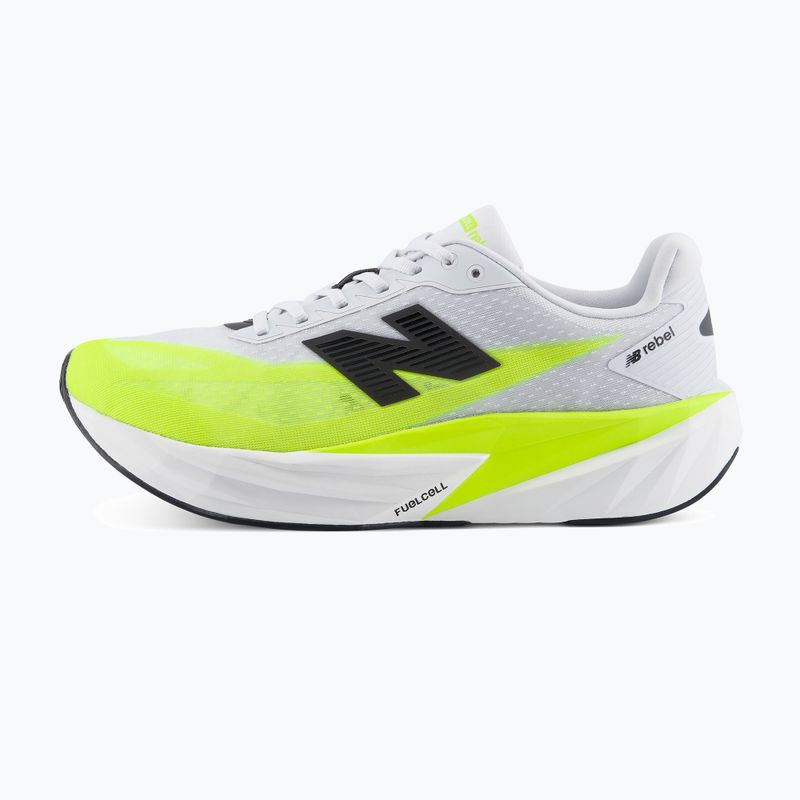 Vyriški bėgimo batai New Balance FuelCell Rebel V5 fresh air/alkaline green 3