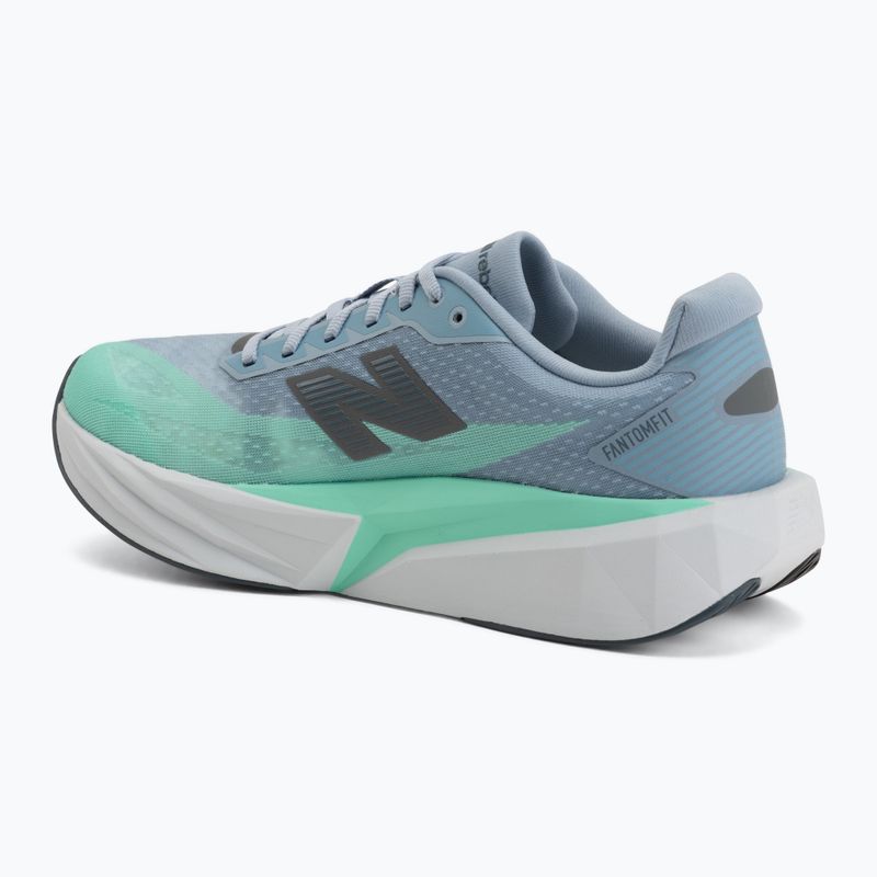 Vyriški bėgimo batai New Balance FuelCell Rebel V5 light arctic grey/bright mint 3