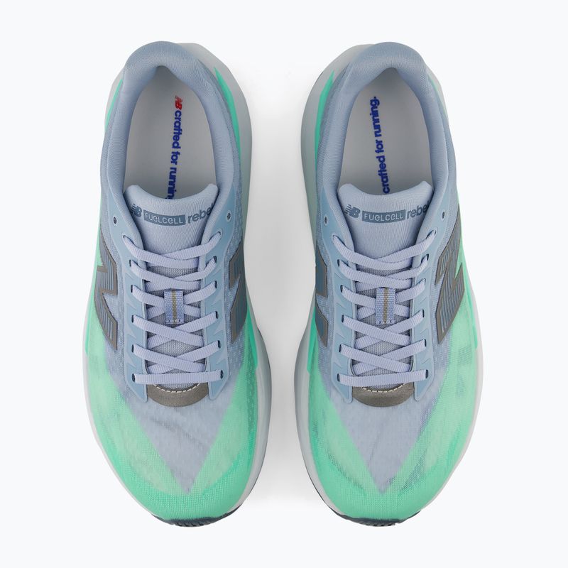 Vyriški bėgimo batai New Balance FuelCell Rebel V5 light arctic grey/bright mint 5