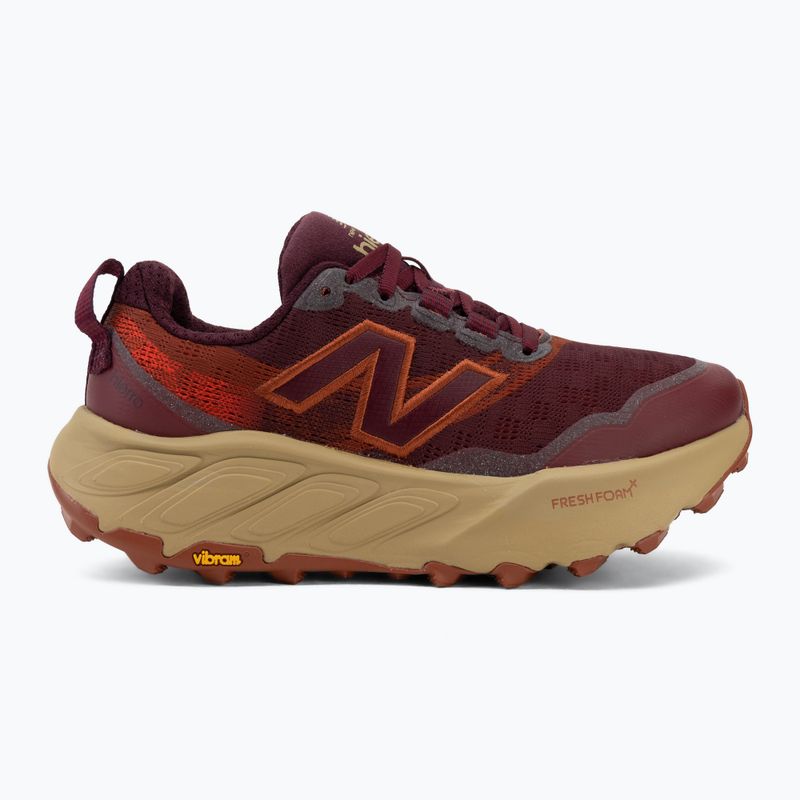 Vyriški bėgimo batai New Balance Fresh Foam X Hierro V9 mulled wine/neo flame 2