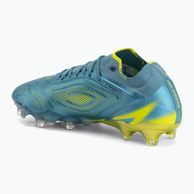 Futbolo bateliai New Balance Tekela Elite Low V5 FG metallic blue/alkaline green/team navy 3
