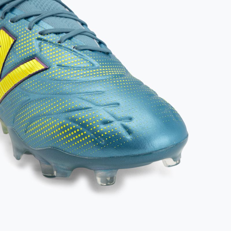 Futbolo bateliai New Balance Tekela Elite Low V5 FG metallic blue/alkaline green/team navy 7