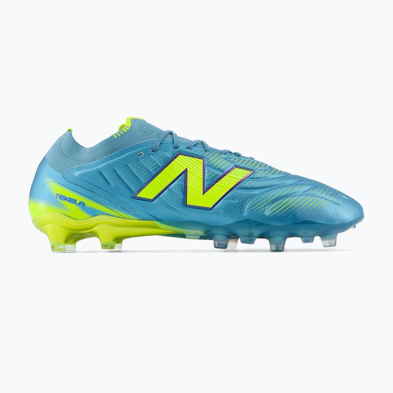 Futbolo bateliai New Balance Tekela Elite Low V5 FG metallic blue/alkaline green/team navy 2