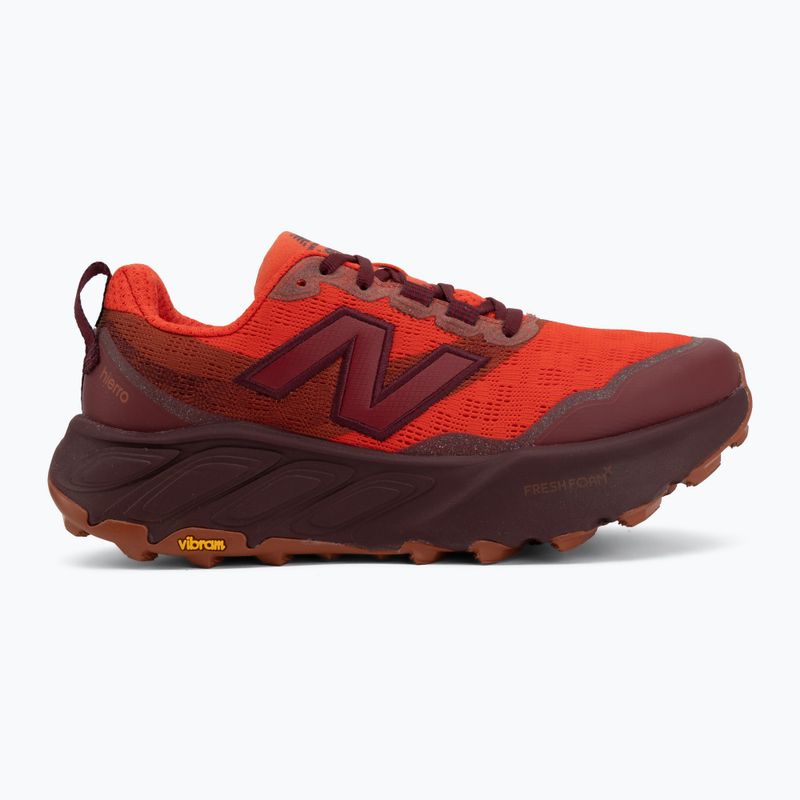 Vyriški bėgimo batai New Balance Fresh Foam Hierro V9 neo flame/mulled wine 2