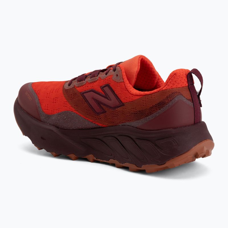 Vyriški bėgimo batai New Balance Fresh Foam Hierro V9 neo flame/mulled wine 3