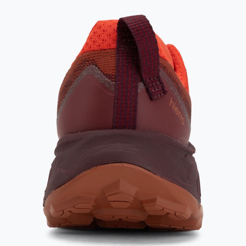 Vyriški bėgimo batai New Balance Fresh Foam Hierro V9 neo flame/mulled wine 6