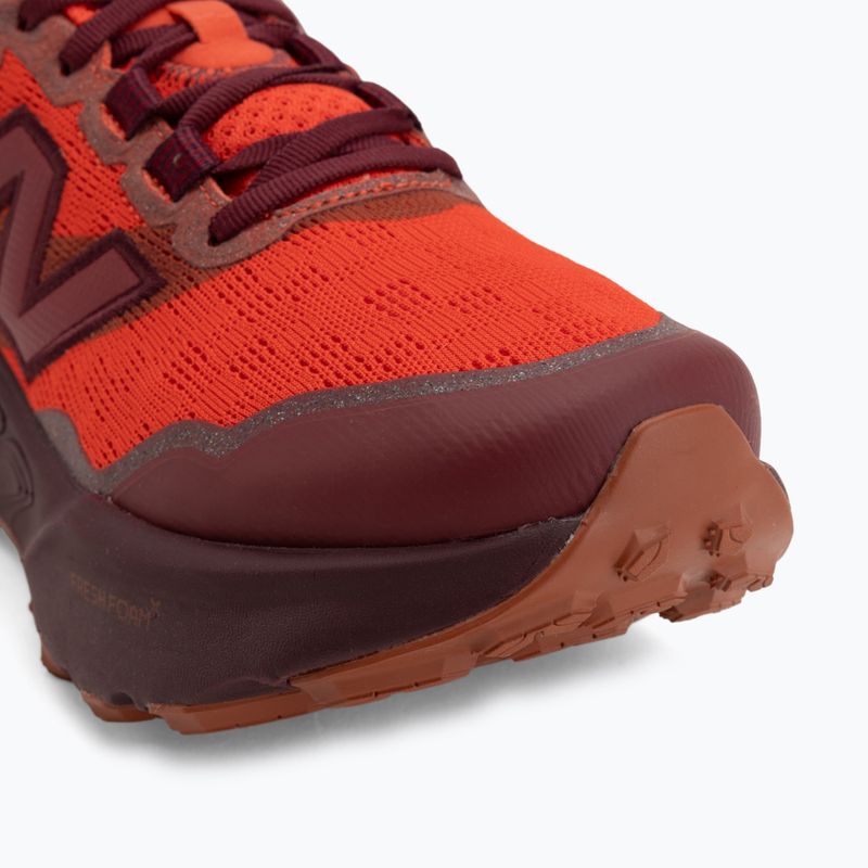 Vyriški bėgimo batai New Balance Fresh Foam Hierro V9 neo flame/mulled wine 7