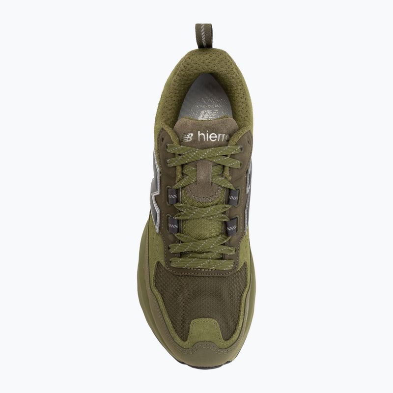 Vyriški bėgimo batai New Balance Hierro Trek V9 sport green/dark moss 5