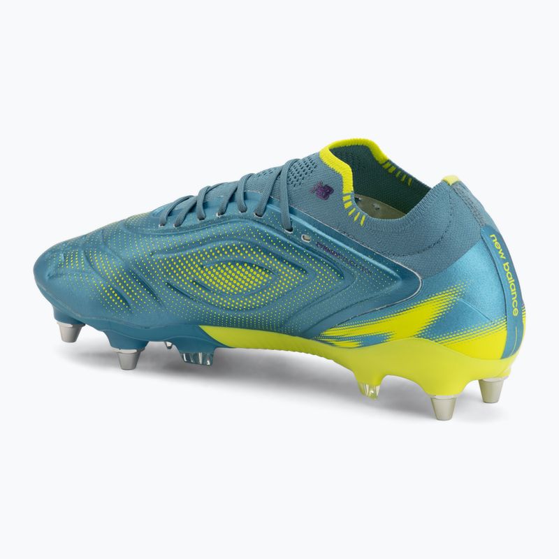 Futbolo bateliai New Balance Tekela Elite Low V5 SG metallic blue/alkaline green/team navy 3