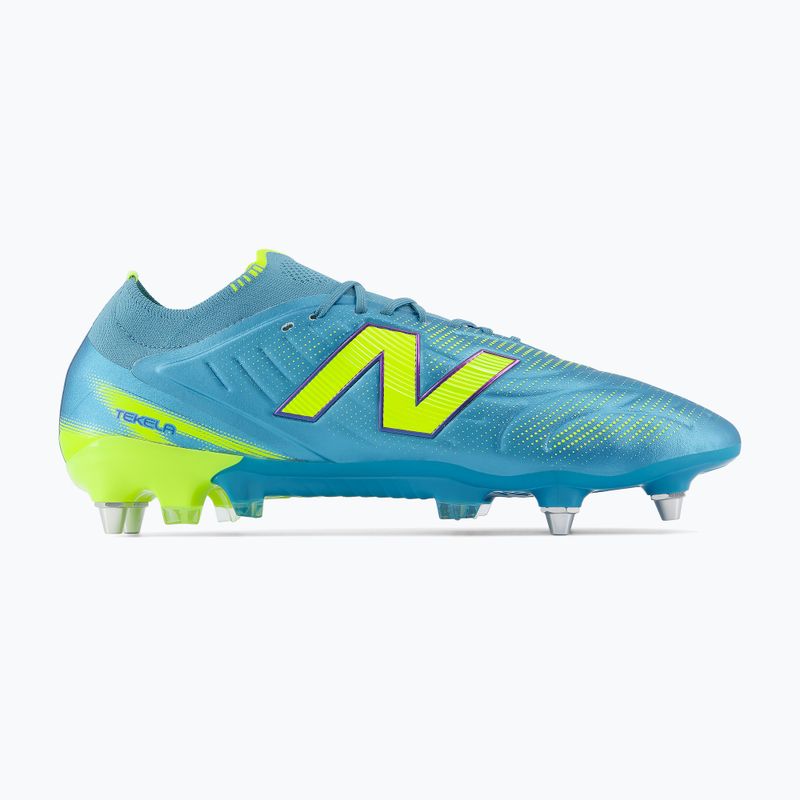Futbolo bateliai New Balance Tekela Elite Low V5 SG metallic blue/alkaline green/team navy 2