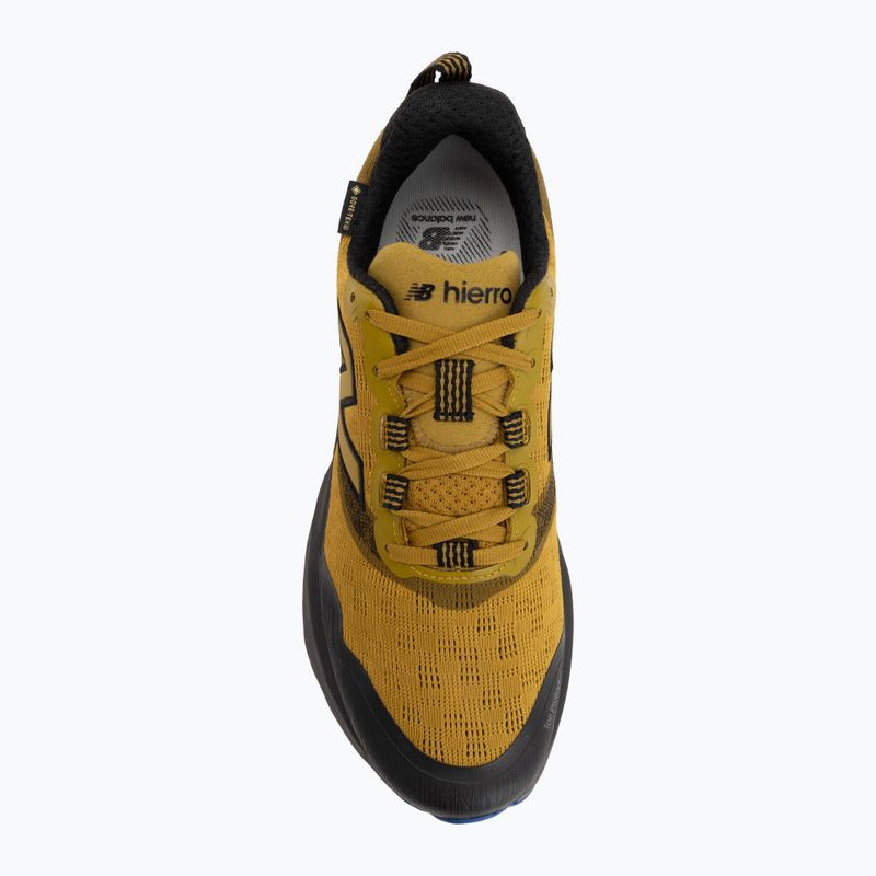 Vyriški bėgimo batai New Balance Fresh Foam Hierro V9 Basil Oil/Black 5
