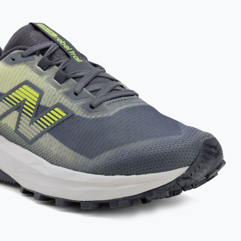Vyriški bėgimo batai New Balance Rebel Trail V1 arctic grey/alkaline green 7