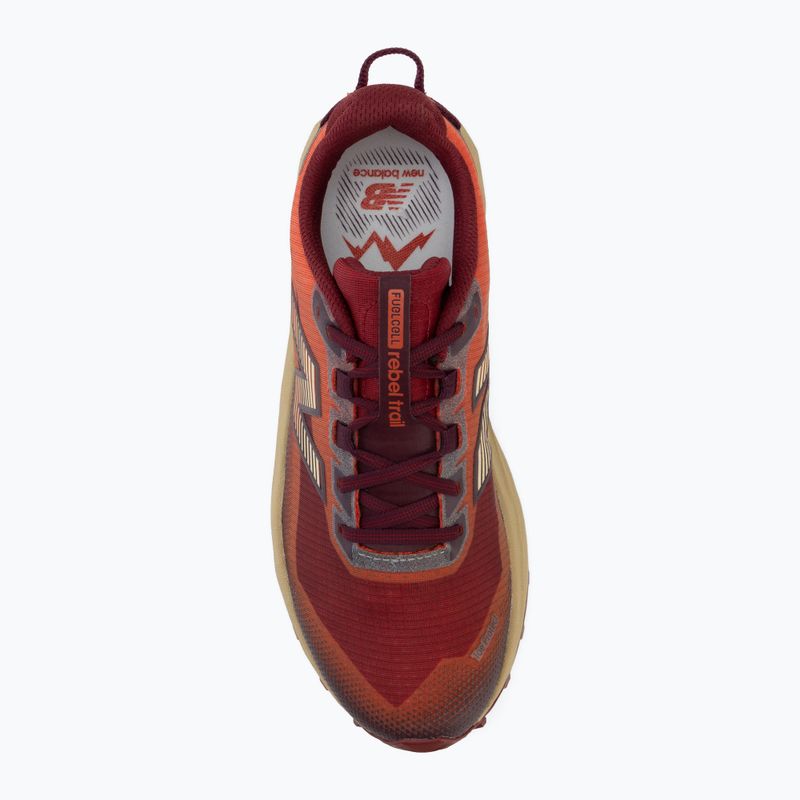 Vyriški bėgimo batai New Balance Rebel Trail V1 maple/neo flame 5