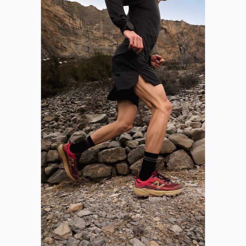 Vyriški bėgimo batai New Balance Rebel Trail V1 maple/neo flame 9