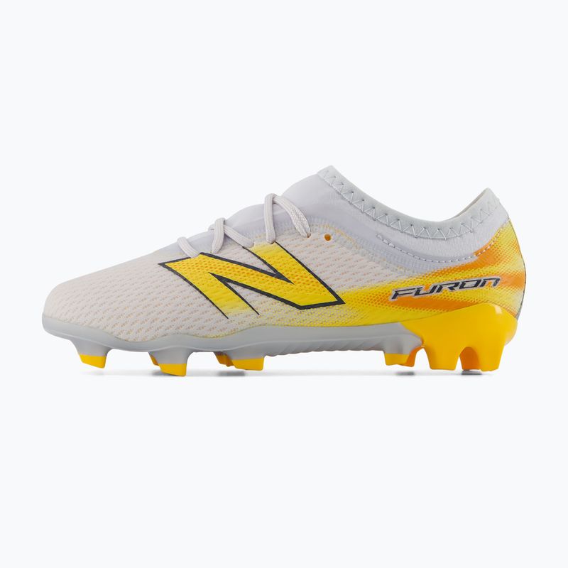 Vaikiški futbolo bateliai New Balance Furon Team V9 FG fresh air/satsuma orange 3