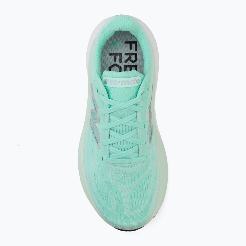 Moteriški bėgimo batai New Balance Fresh Foam More V6 bright mint/cosmic jade 5