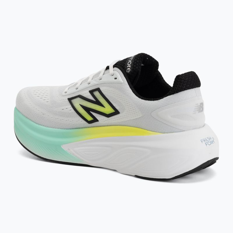 Vyriški bėgimo batai New Balance Fresh Foam More V6 white/bright mint 3