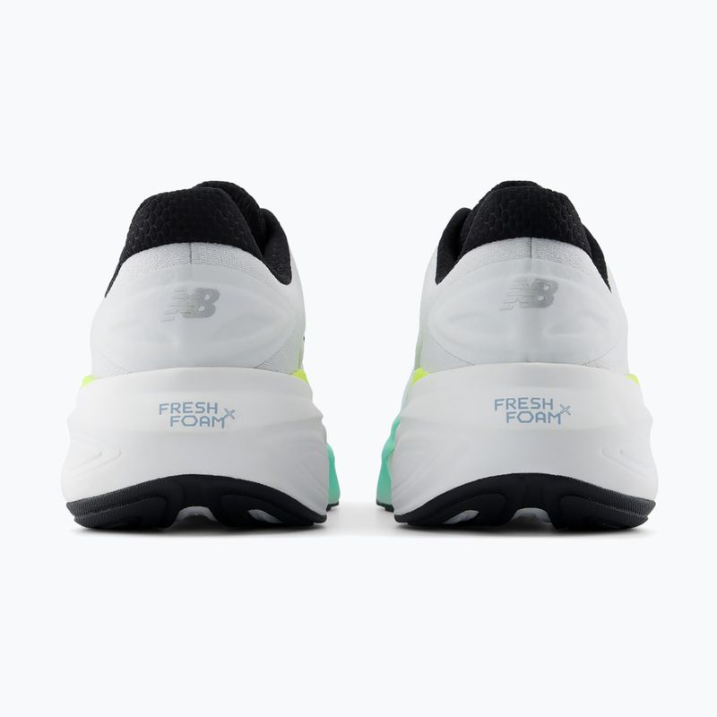 Vyriški bėgimo batai New Balance Fresh Foam More V6 white/bright mint 3