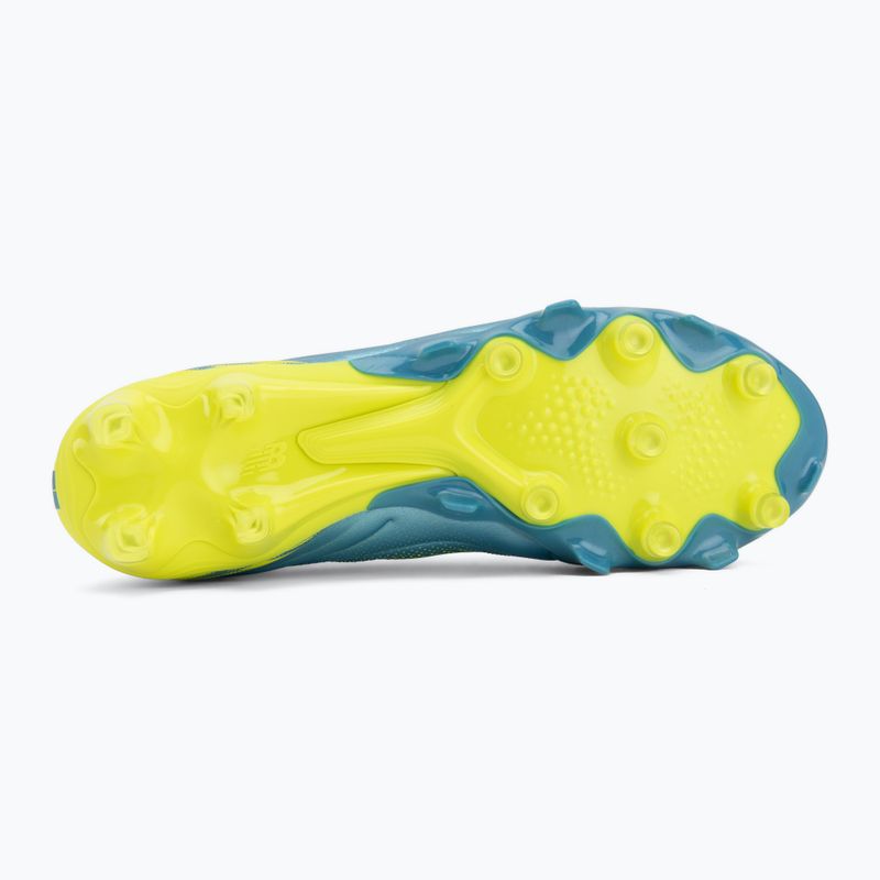 Futbolo bateliai New Balance Tekela Pro Low V5 FG metallic blue/alkaline green/Team Navy 4