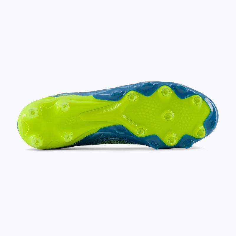 Futbolo bateliai New Balance Tekela Pro Low V5 FG metallic blue/alkaline green/Team Navy 3