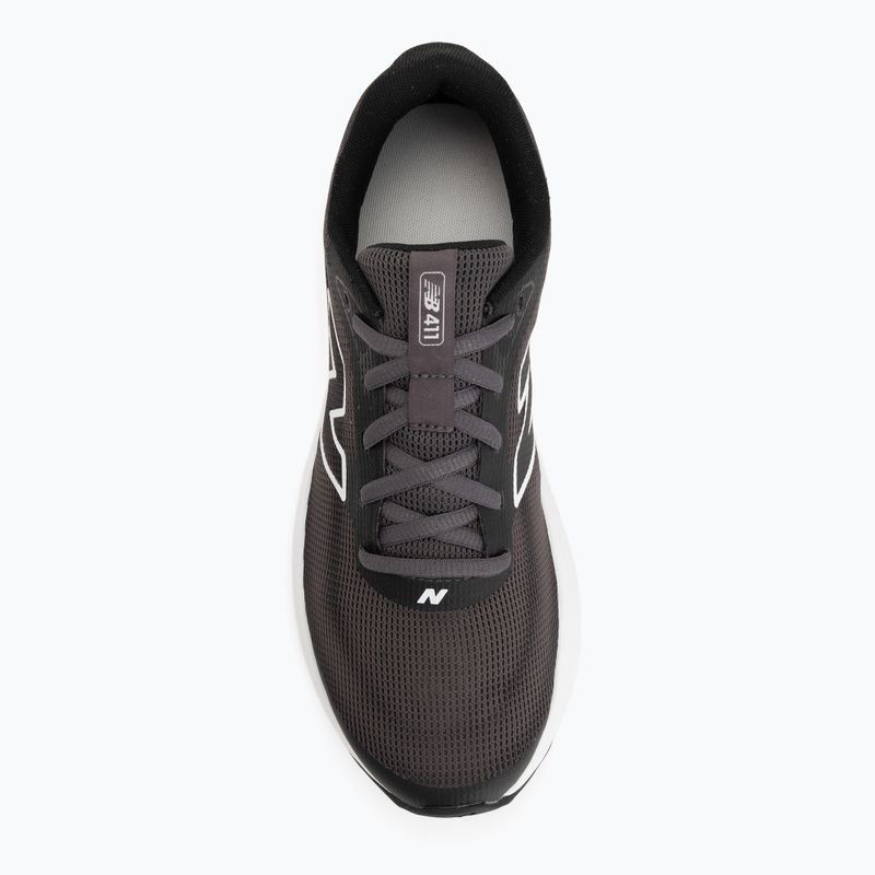Vyriški bėgimo batai New Balance 411's V4 black/white/magnet 5