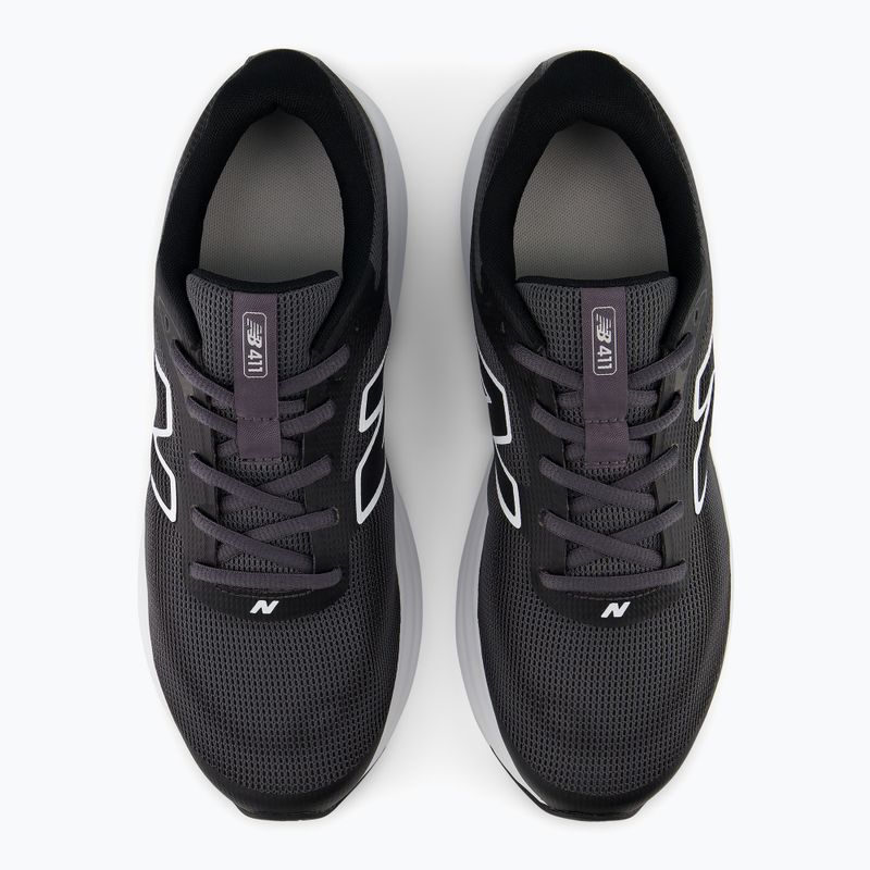 Vyriški bėgimo batai New Balance 411's V4 black/white/magnet 6