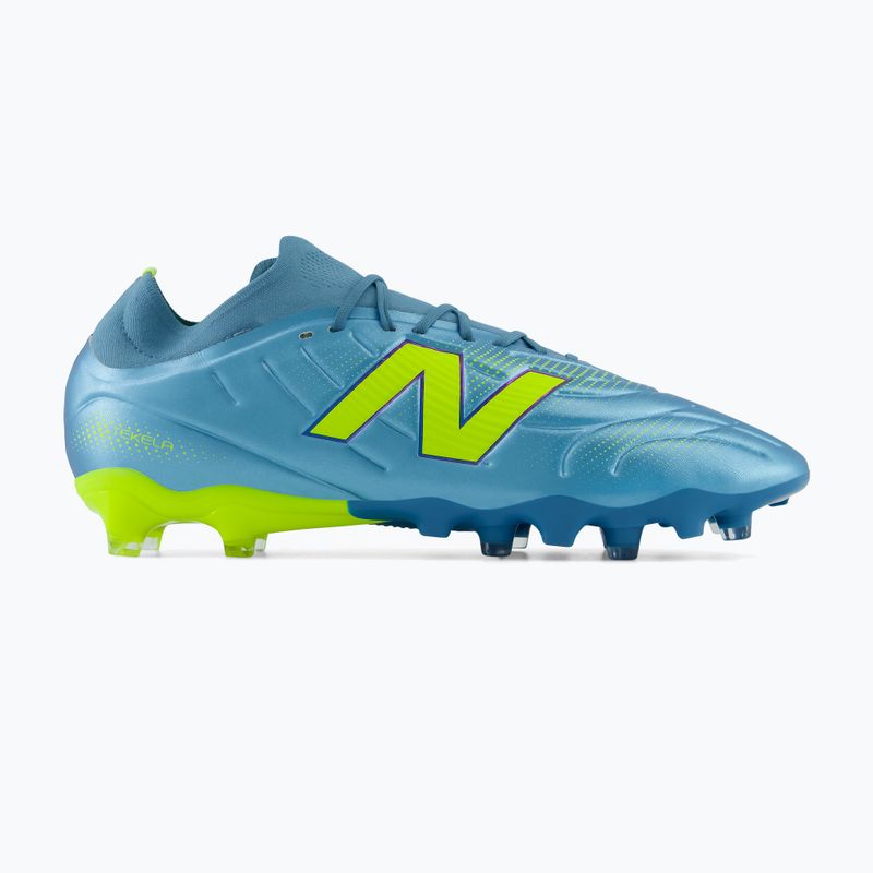 Futbolo bateliai New Balance Tekela Team Low V5 FG metallic blue/alkaline green/team navy 2