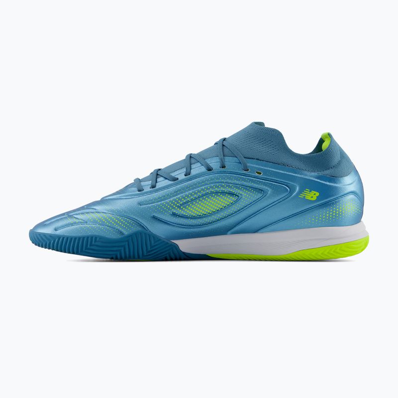 Futbolo bateliai New Balance Tekela Team Low V5 IN metallic blue/alkaline green/team navy 3