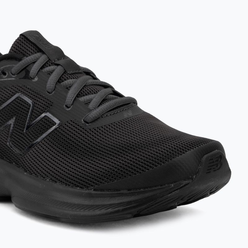 Vyriški bėgimo batai New Balance 411's V4 black/black metallic/black cement 7
