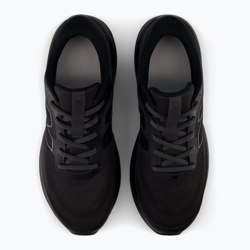 Vyriški bėgimo batai New Balance 411's V4 black/black metallic/black cement 7