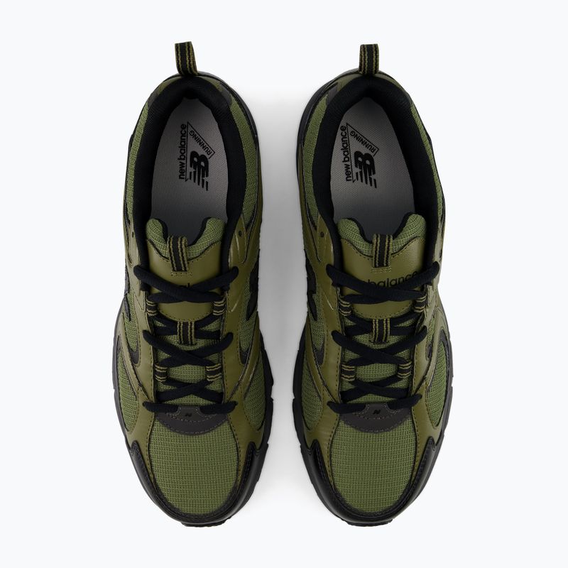 Batai New Balance 408's V1 dark olivine/wakame/black 6