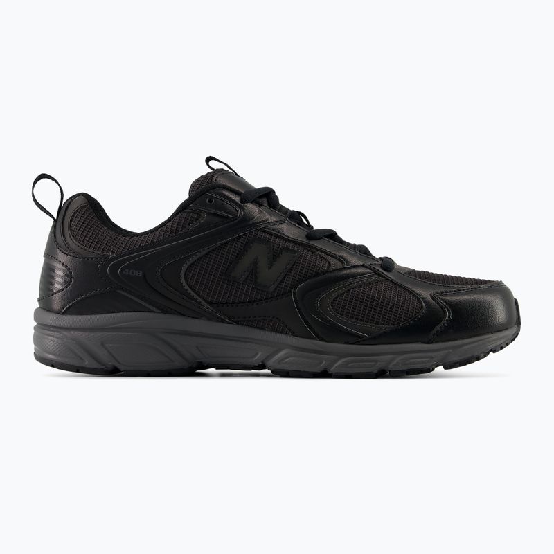 Batai New Balance 408's V1 black/black cement/black metallic 2