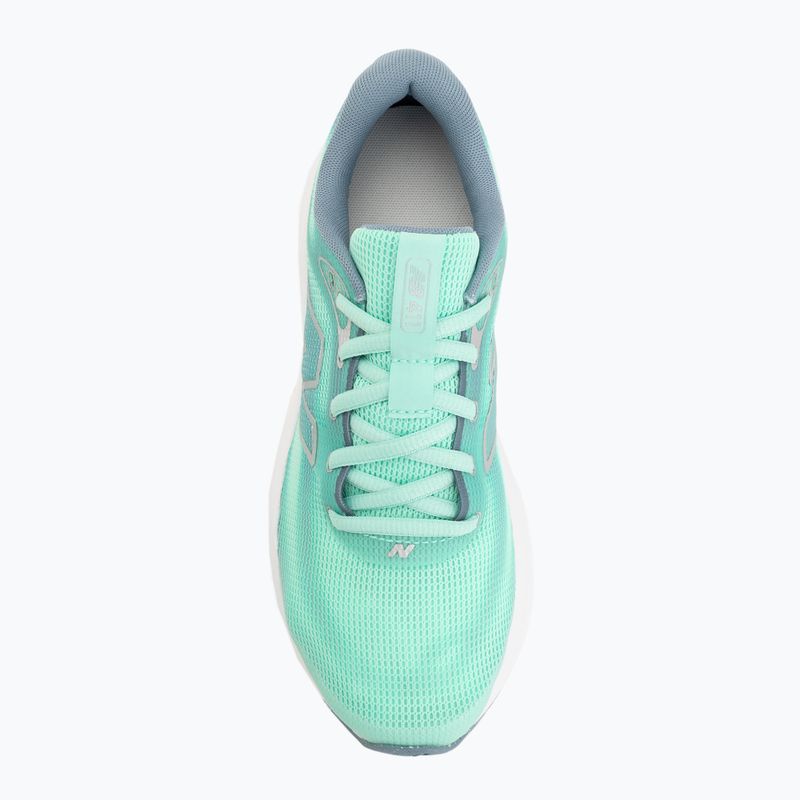 Moteriški bėgimo batai New Balance 411's V4 bright mint/zinc blue/silver metallic 5
