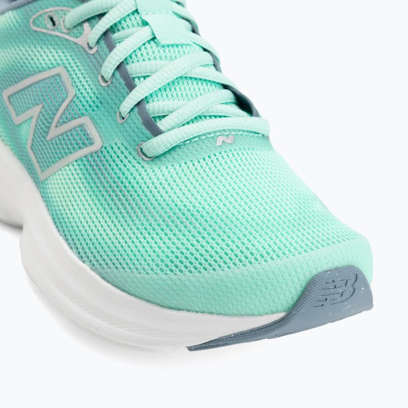 Moteriški bėgimo batai New Balance 411's V4 bright mint/zinc blue/silver metallic 7
